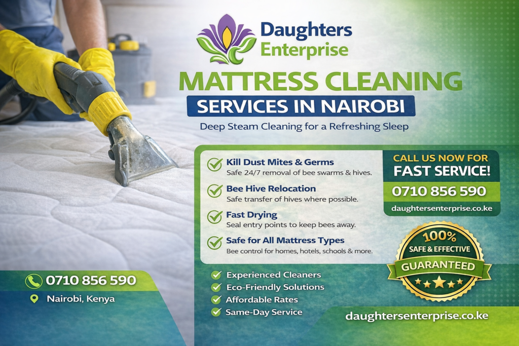 mattress Cleaning Services in Nairobi